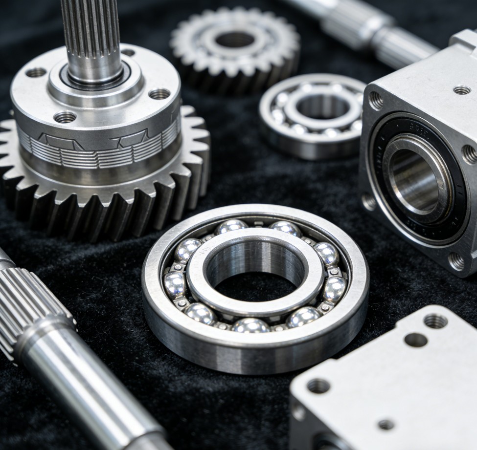 关键关节与舵机系统实拍图